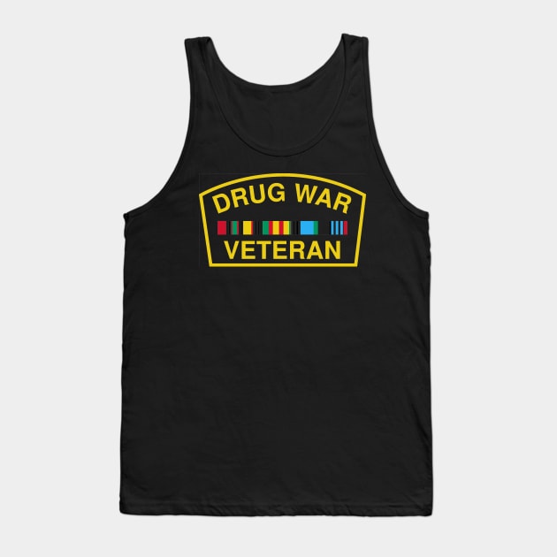 Drug War Veteran T-Shirt Tank Top by HipHopTees